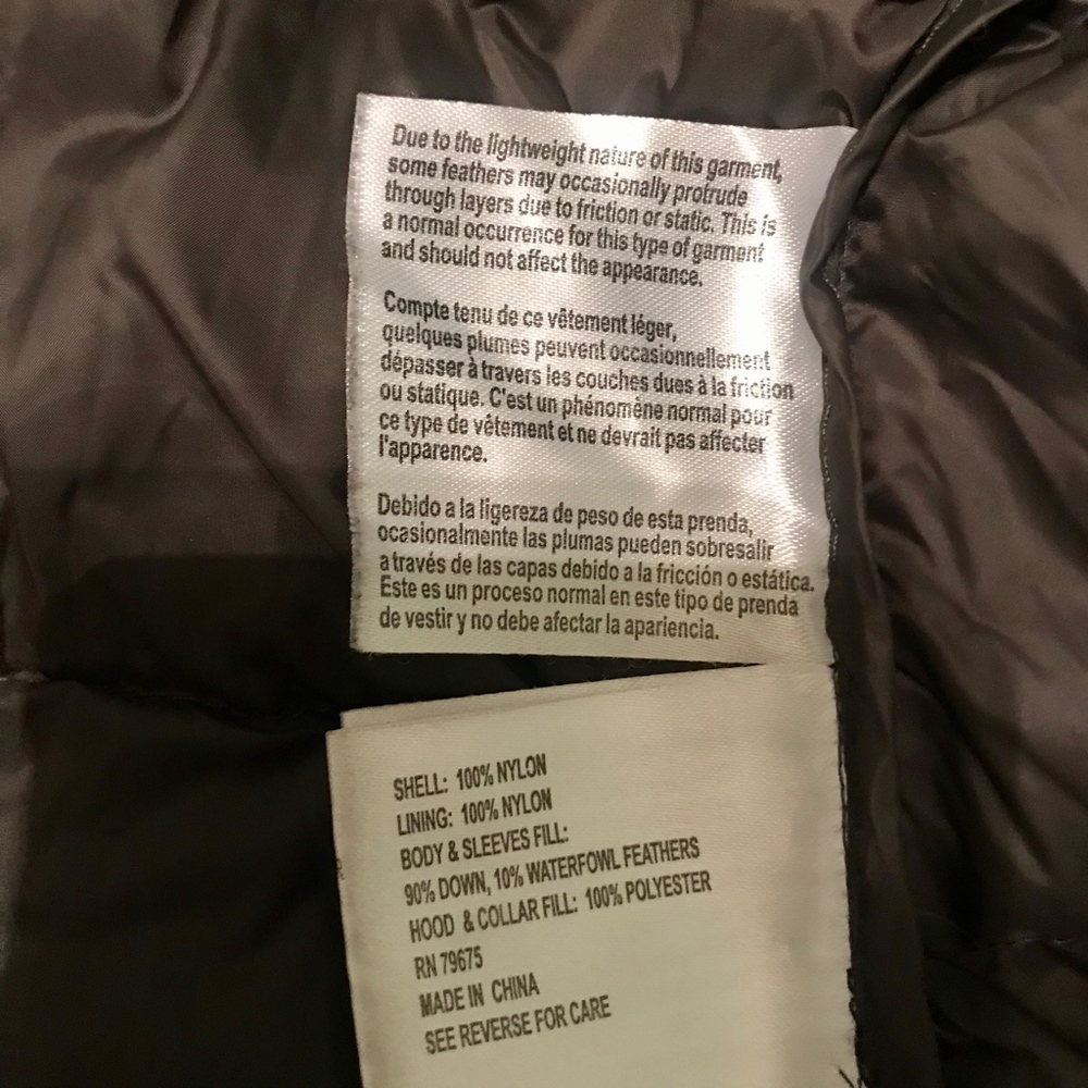 Michael Kors Olive Packable  Down Puffer - Picture 8 of 8